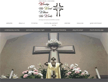 Tablet Screenshot of christ-our-king.org